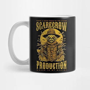 Scarecrow production Mug